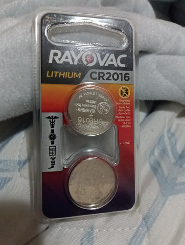 Rayovac CR2016 Battery, 3V Lithium Coin Cell CR2016 Batteries (2 Battery Count),