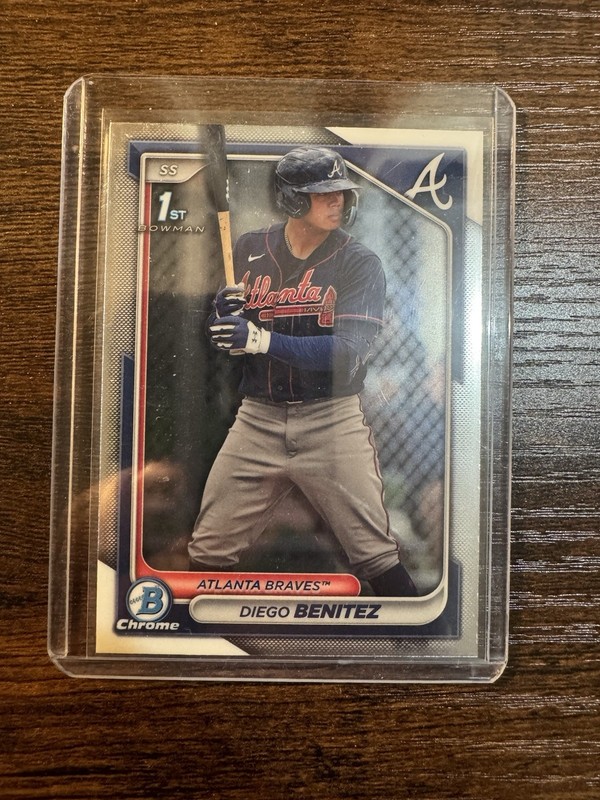 2024 Bowman Chrome Prospects - Diego Benitez #BCP-39 (RC)