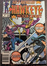 Solo Avengers #3 Starring Hawkeye and Moon Knight (Marvel, 1988)