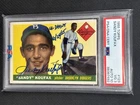 Sandy Koufax 1955 Topps ML Debut 6/24/55 Inscribed Signed PSA 3 Auto 10 RC #123
