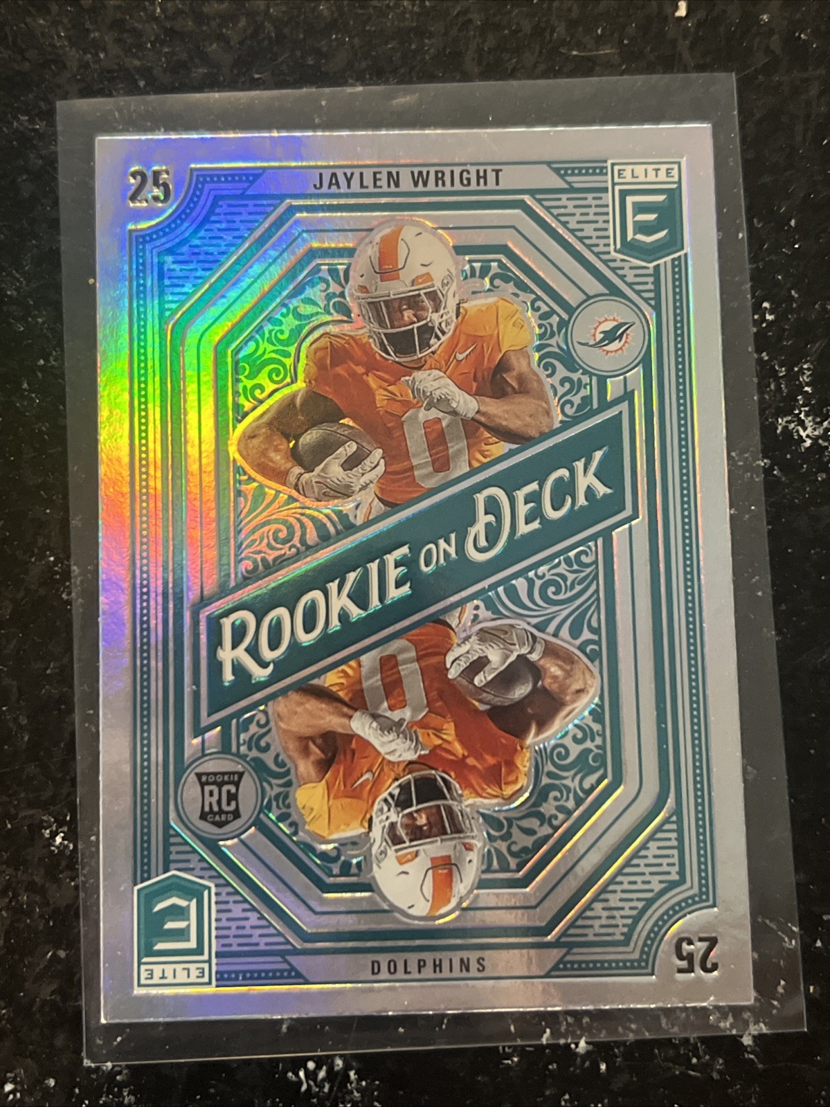 2024 Panini Donruss Elite - Rookie on Deck Jaylen Wright #10 (RC)