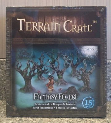 Mantic Terrain Crate Fantasy Forest 15 Pcs MGTC251 Sealed 