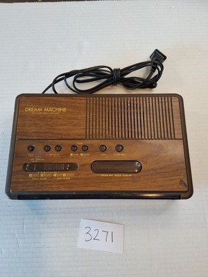 Sony ICF-C400 Dream Machine Alarm Clock Radio AM/FM Retro