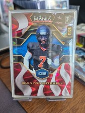 Quinyon Mitchell 11/25 RC American Flag 2024 Auto Mania Wild Card
