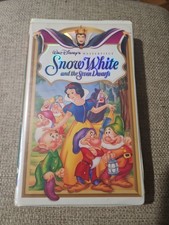 Classic Walt Disney's VHS Masterpiece Collection Snow White and The Seven Dwarfs