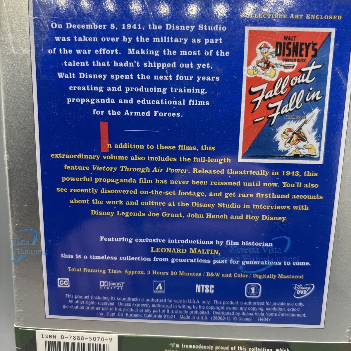 Walt Disney Treasures: On the Front Lines (DVD, 2003, 2-Disc Set