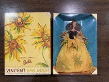 1998 Sunflower Barbie-Vincent Van Gogh, Limited Edition  NRFB 