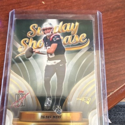Topps 2024 Topps Chrome Drake Maye Sunday Showcase SS-9 Patriots #084/150