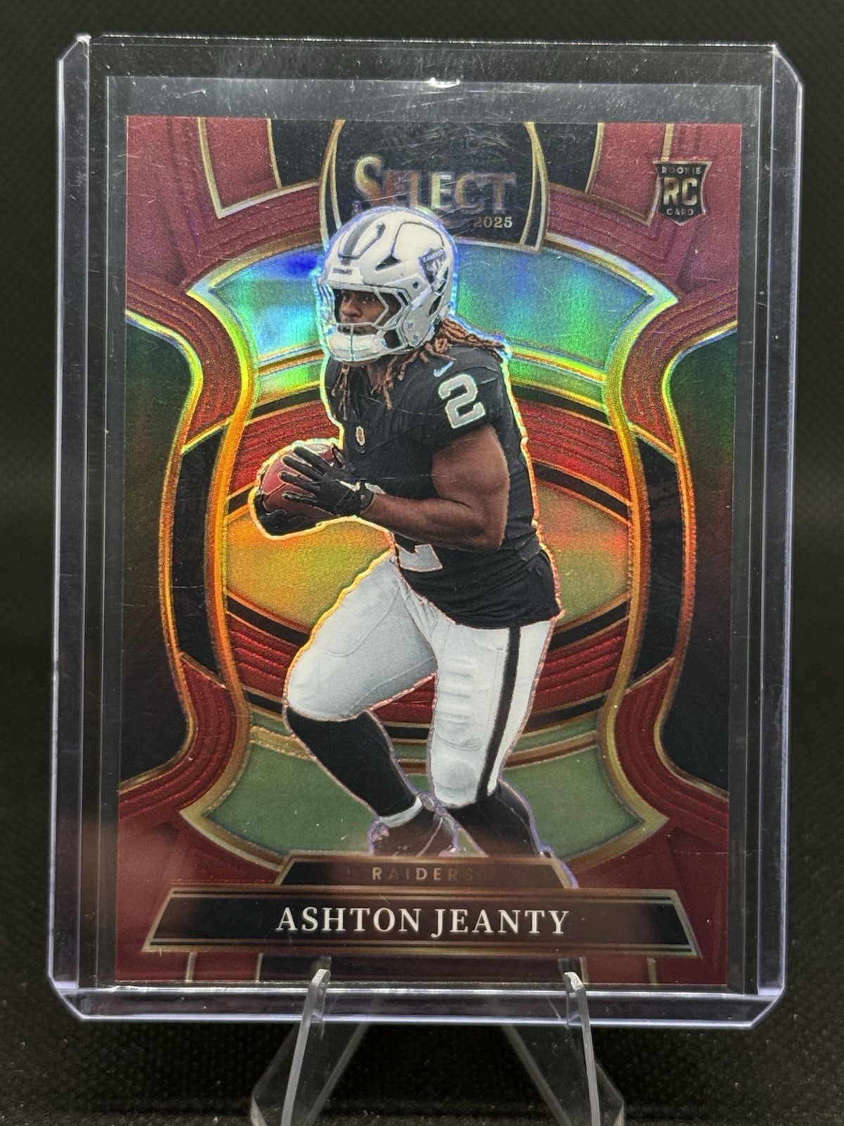 Ashton Jeanty 2025 Panini Select NFL RC Maroon /149 Concourse Rookie #4 Raiders