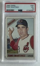 1966 Topps Baseball Tony Martinez #581 PSA 3.5