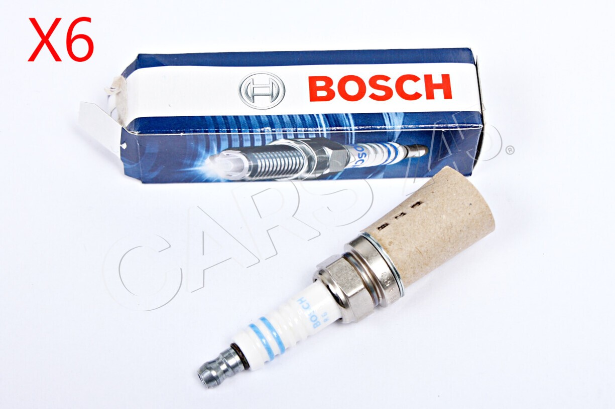 x6 pcs BOSCH Spark Plug For OPEL VAUXHALL PEUGEOT RENAULT CITROEN FIAT VW CF11