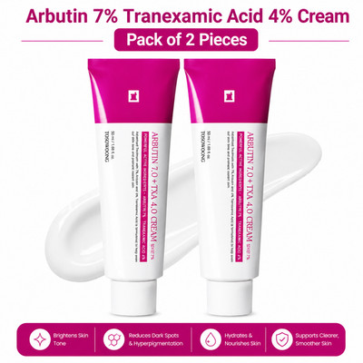 Arbutin 7% Tranexamic Acid 4% Cream 50ml Brightening K-Beauty Skin Care Pack 2