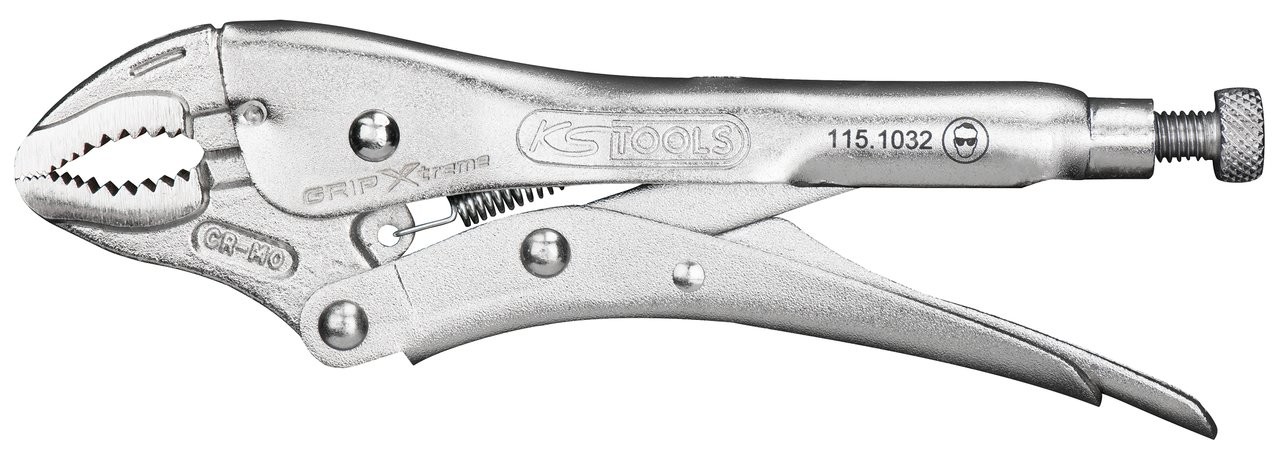 Pinza Grip KS Tools 115.1033 - Morsetto Autobloccante 250mm Nichelato