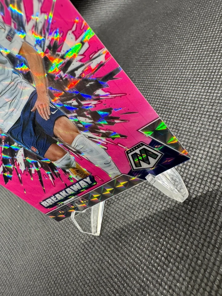 2021 Mosaic UEFA Euro Robert Mak Pink Fluorescent Mosaic Breakaway 3/10 Slovakia - Image 4 of 4