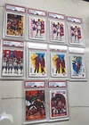 Michael Jordan 1980’s + 90’s x21 Card LOT - PSA + Raw Nice Rare Oddball Read!!!