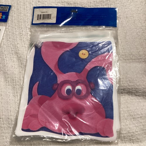 Blue's Clues 1 Banner + 32 Beutetüten Leckerlisäcke Partyzubehör Nick Jr Neu in Verpackung - Bild 6 von 8