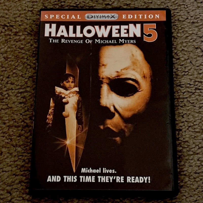 Halloween 5: The Revenge Of Michael Myers (DVD, 1989) Donald Pleasence, OOP