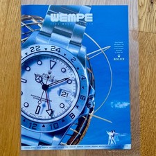 Rolex Explorer II WD  White Dial Wempe 1994 Vintage Watch Ad Werbung  Reklame
