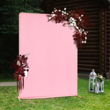 Party Wedding Backdrop Rack Prop Stand W/ Cloth Cover Event Decoration Shelf DIY