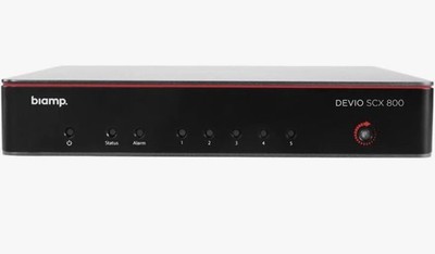 Biamp Devio SCX 800 Smart AV Hub Video Conferencing Processor HDMI USB