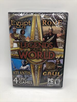 PC Legends Of The World Egypt Rome Atlantis Gaul Puzzle New & Sealed