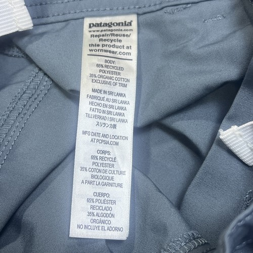 Patagonia Durable Gray Cargo Hiking Pants Youth Sz Medium Adjustable Waist - Picture 12 of 12