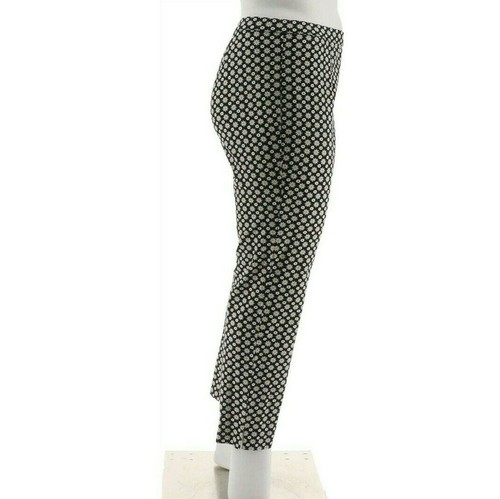 NEW C.WONDER $68 Medallion Printed Ankle Length Pants-Black- Size 6 - Picture 5 of 5