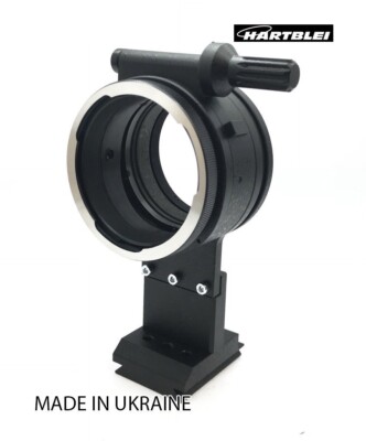 Hartblei 8° TILT Adapter Pentacon Six Lens-Fujifilm GFX Camera