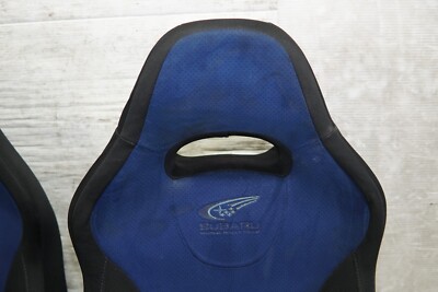 JDM Subaru Impreza WRX STi World Rally Team Seats 2002-2007 V7 V8