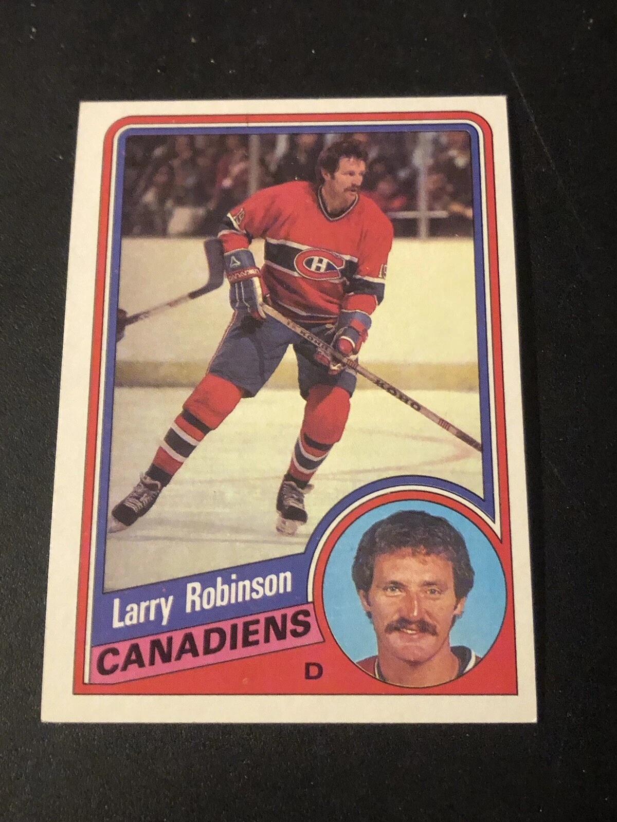 Larry Robinson trading card