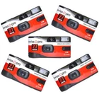 Single Use Disposable Camera- SwissPlusPro 27 Exp -  Wedding/Party - 5 PACK