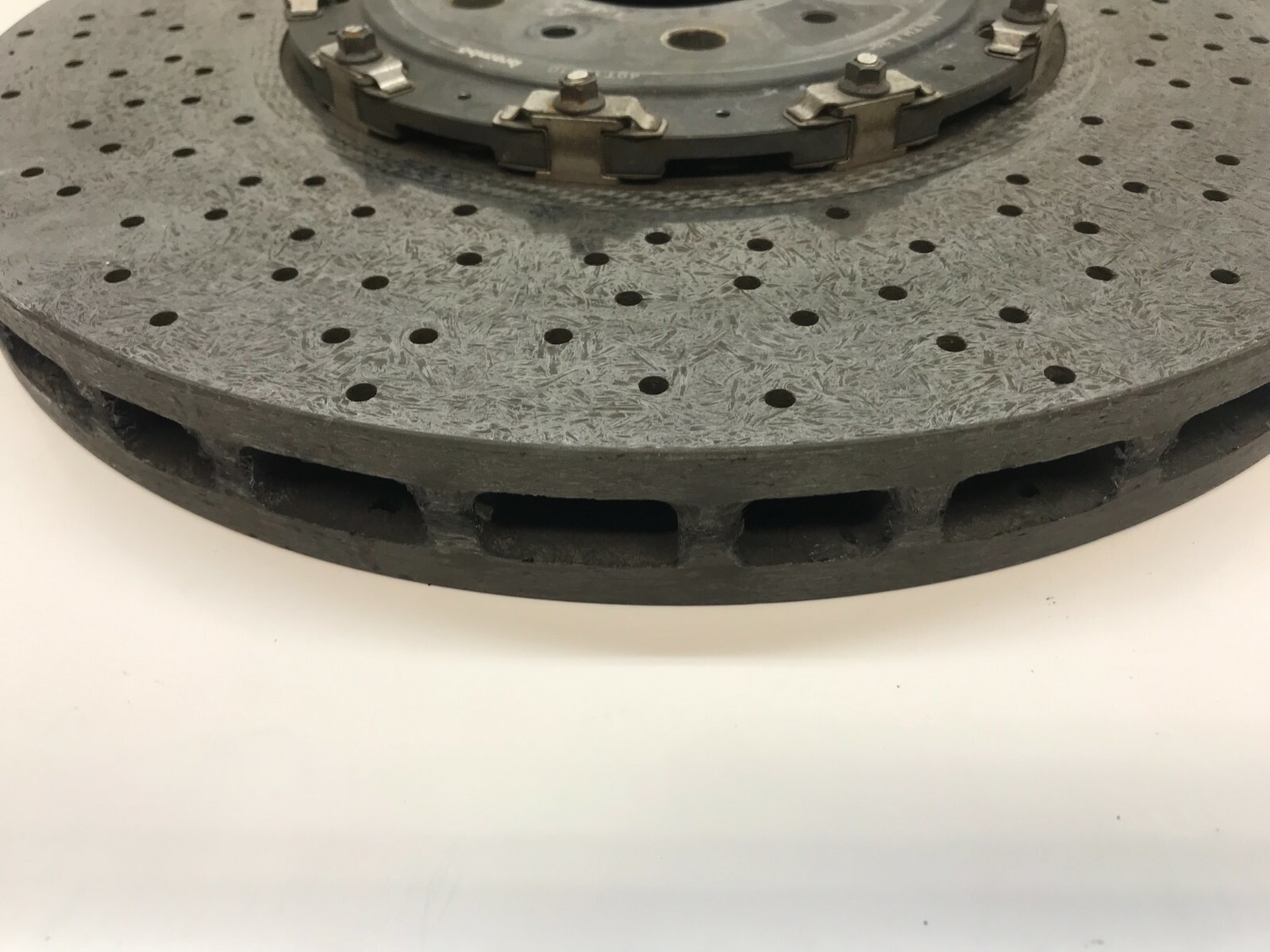 FERRARI 458 ITALIA SPIDER FRONT CARBON CERAMIC BRAKE DISC OEM 271715 304562 #2