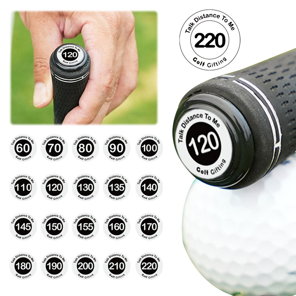 HOT 20Pcs Self Adhesive Golf Club Distance Mark for Men Women Golfers