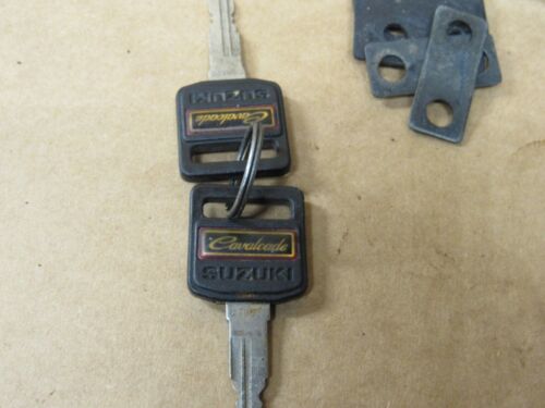 1987 Suzuki Cavalcade GV1400 Ignition Switch Key Set Luggage Storage Compartment - Picture 3 of 12