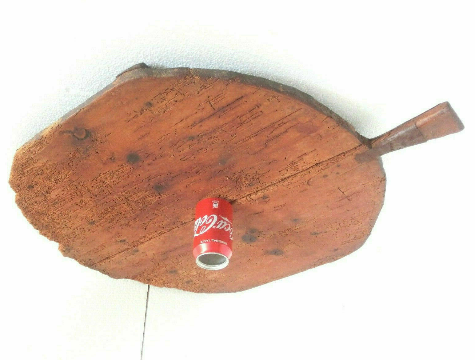 ANTIQUE wooden dovetailed BAKERY dough bread pizza BOARD best worn surface L@@K*