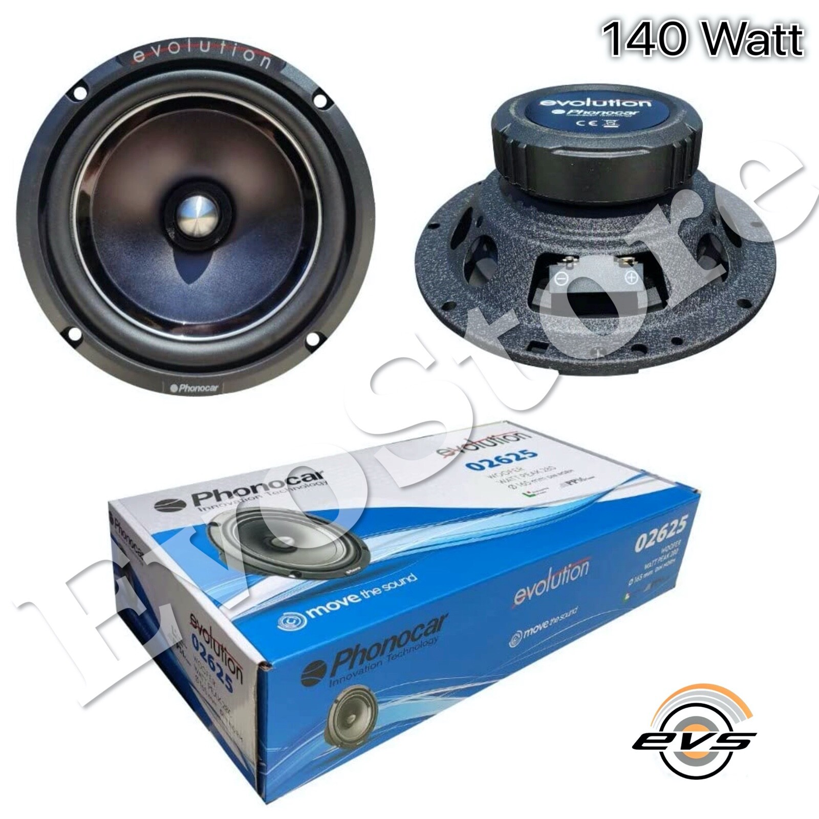 2 Haut-parleurs BST ODIN10 25 Cm - 300W RMS - Sono Puissante
