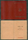 Vietnam VC Communist Party Membership Red Card Thẻ Đảng Viên