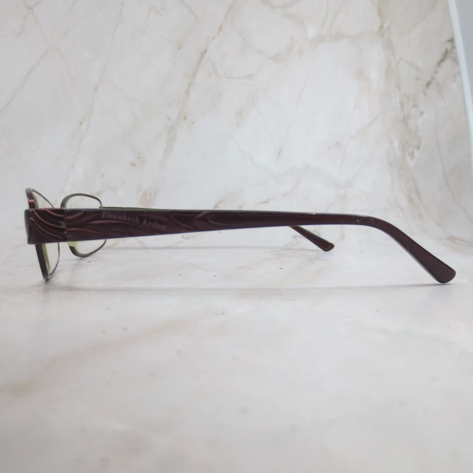 Marco de gafas Elizabeth Arden EA-1108-3 unisex borgoña borde completo 52-16-130 Foto 3 de 4