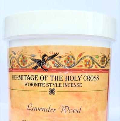 1 oz Lavender Wood Athonite Style Incense Resin smoky spices cedar moss Orthodox