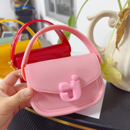 Candy Colo Crossbody Bag PVC Underarm Bag Fashion Jelly Bag for Kids Women - Picture 5 of 12
