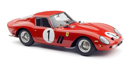 1/18 Ferrari 250 GTO #1  P. & R. Rodriguez 1000km Paris CMC M-254 NEU & OVP - Afbeelding 1 van 7