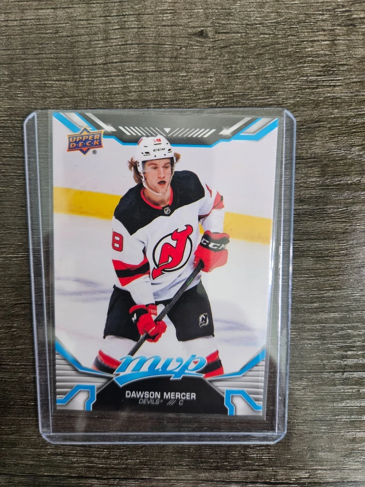 2022-23 Upper Deck MVP - #141 Dawson Mercer - Image 2 of 3