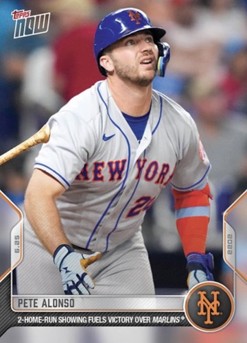 2022 Topps Now 410 Pete Alonso