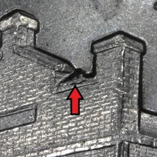 2016-P Harpers Ferry Roof Die Chip Error/Variety Cir Washington ATB Quarter