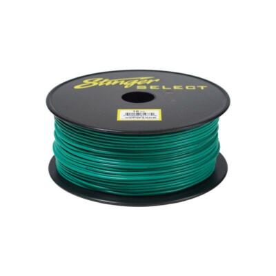 Stinger SSPW18GR Audio Primary Cable 18 Gauge GA Wire 500' Feet Car Spool GREEN