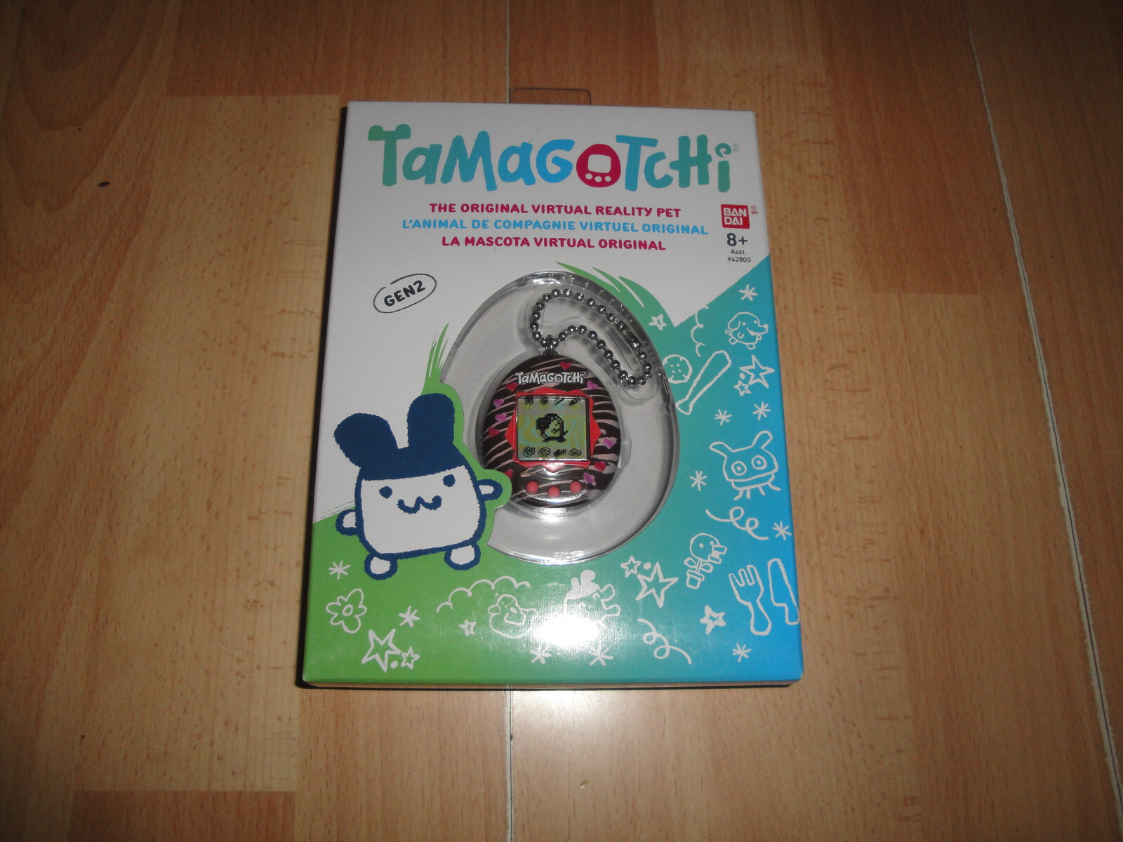 TAMAGOTCHI CHOCOLATE GEN 2 LA MASCOTA VIRTUAL ORIGINAL DE BANDAI NUEVO NIB