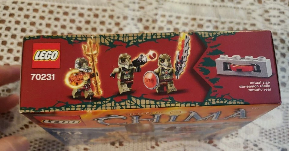 LEGO 70231 LEGENDS OF CHIMA CROCODILE TRIBE PACK. BRAND NEW AND SEALED - Image 2 of 4