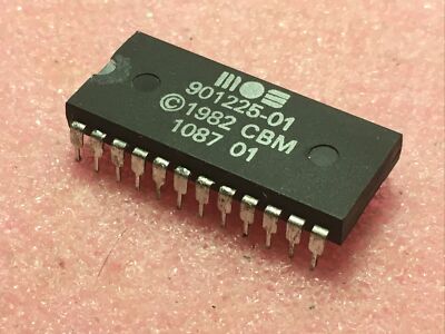 901225-01 , ROM , Commodore C64/P500 , CHAR-PAL , DIP-24 , MOS