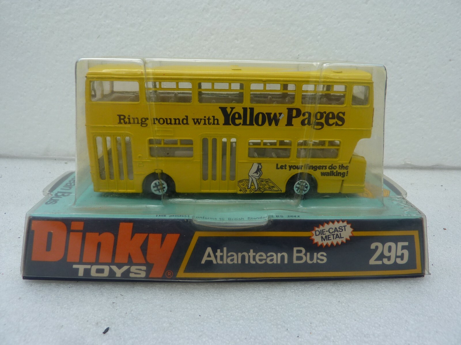 Dinky 295, Atlantean Bus (Yellow Pages) - Free Price Guide & Review
