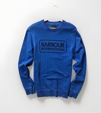 Barbour International Blue Sweatshirt - Size M
